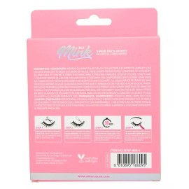 Amorus 3D Hand made Faux Mink Lashes #3, #6, #7 (3Pairs)