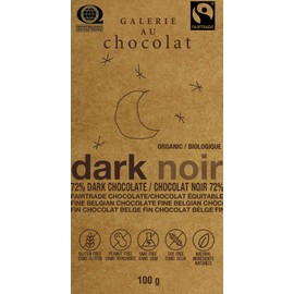 Jelina's 72% Dark Chocolate Bar, 3.35 Ounce (Pack of 8)