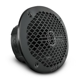 DS18 PRO-ZT Pro Audio Coaxial Midrange Speakers with Built-in Bullet Tweeter, 4-Ohms, Water Resistant - Black Metal Mesh Grill Included (1 Speaker) (6x9 inches)