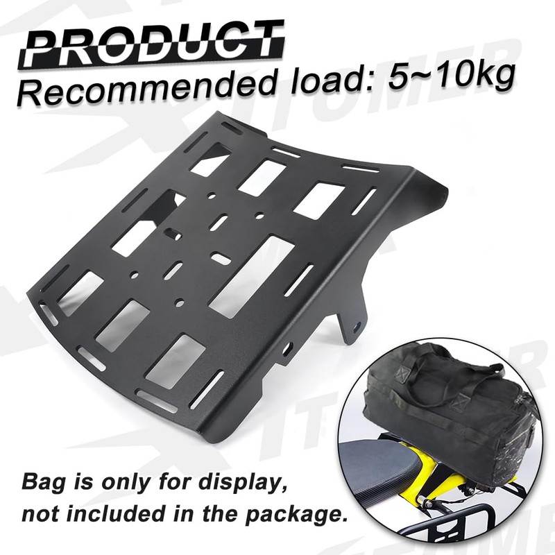 Xitomer Luggage Rack Fit for DR650 1996-2025 DR650 Motorcycle Rear