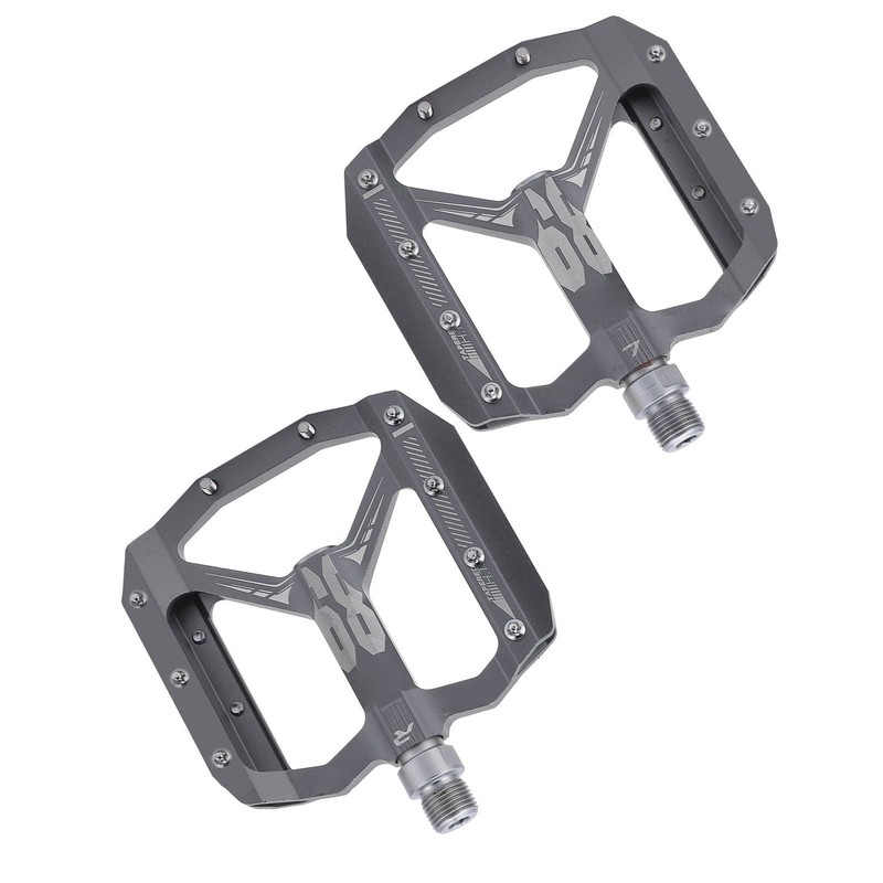 Enlee 2pcs Mountain Bike Pedals NonSlip DU Bearing Lightweight Bicycle