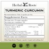 Herbal Roots Herbal Roots - Turmeric Curcumin Capsules - Extra