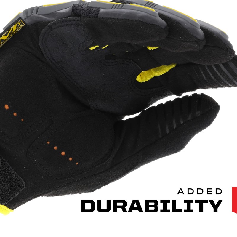 Mechanix Wear - M-Pact Work Gloves (Large, Yellow)