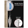 Ribinuod Retractable Plumb-Bob, Automatically Stretch Line Stabilize Magnetic Plumb- Tool,