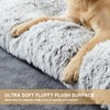 BFPETHOME Dog Beds for Large Dogs, Plush Dog Crate Bed