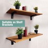 MLOQI 4 Pack Shelf Brackets Heavy Duty, Countertop Bracket, Wash