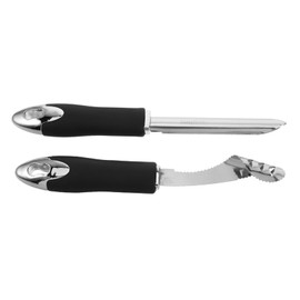 Ciieeo Efficient Decoupler Tool Set 2pcs Corer Remover for Diced Jalapenos Cherry Peppers Vegetable Fruit Core Extraction