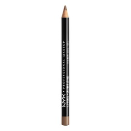 NYX Professional Makeup Slim Eye Pencil, Creamy Long-Wearing Eyeliner with Bleed-Resistant Formula, Precise Sharpenable Tip for Defined Eye Looks, Shade: 805 Cappuccino