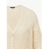Comma Airy cardigan in boxy fit, 0505_beige, S