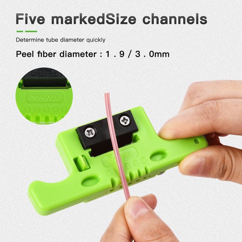 Fiber Cable Ribbon Stripper MSAT-5 FTTH Fiber Optic Stripping 1.9~3mm