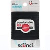 Scunci No Damage Hair Elastics, Medium, Black 28 ea