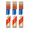 Pilot Frixion Erasable Rollerball Refill Red 0.5mm Tip (Pack of
