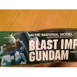 Gundam GQ Model Blast Impulse Gundam Metal Material Action Figure
