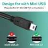 Aprelco Mini USB Data sync Cable Compatible with Rand McNally