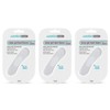 Comfort Zone Women's Clear Gel Heel Liners, Protects Against Friction,