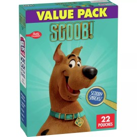 Betty Crocker Scooby Doo Fruit Flavored Snacks Gummy Treats Value Pack 22 ct