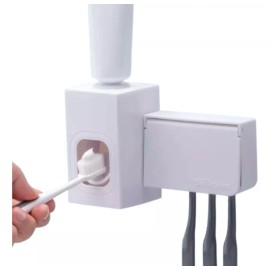 Betterware Dental Dúo Guarda Cepillos Y Dispensa Pasta Betterware