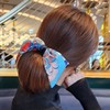 (3 types) Burnaby Modern Scarf Ribbon Hairpin Pink / (3종)