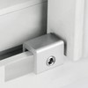 Window Lock & Screen Stopper, Single Type, 2-Pack Single C 5ea