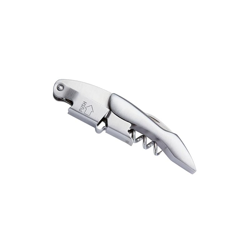 Cilio 0000205060 Waiter's Corkscrew Classic, Other, Silver, 12 x 2.8
