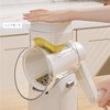 RULA Rotary Cheese Grater Hand Crank Vegetable Chopper Slicer Set,