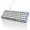 RK ROYAL KLUDGE 60% Mechanical Keyboard RK61 CNC, Wired Gaming