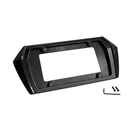 Carbon Flash Metallic GAR Painted Rear License Plate Frame for C8 Corvette