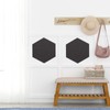 VALICLUD 12pcs Hexagon Felt Board Tiles Felt Pin Board Notice