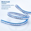 OLYCRAFT 92cm Curved Ruler Craft Ruler Tape Measure Flexible Measuring