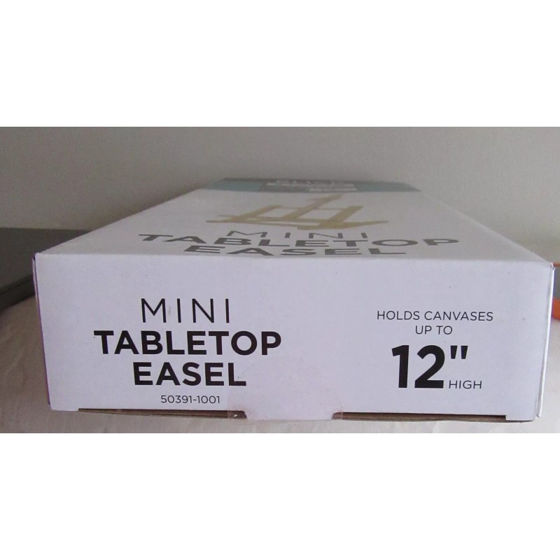 Blick Mini Smooth Sanded Wooden Tabletop Studio Easel 12" Canvas