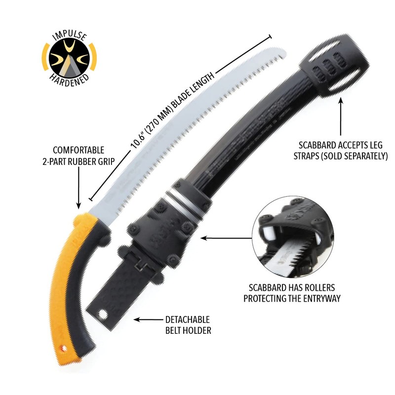 Silky Professional Series TSURUGI Curved Hand Saw 270mm Medium Teeth