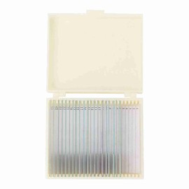 20pcs Microbiological Bacterial Specimens Biology Microscope Slices Lab Specimen