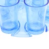 6 Shot Glass Dispenser Transparent Prevent Spilling Cocktail Dispenser Glasses