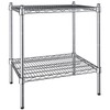 PRO&Family 18" x 24" NSF Chrome 2 Wire Shelf Kit