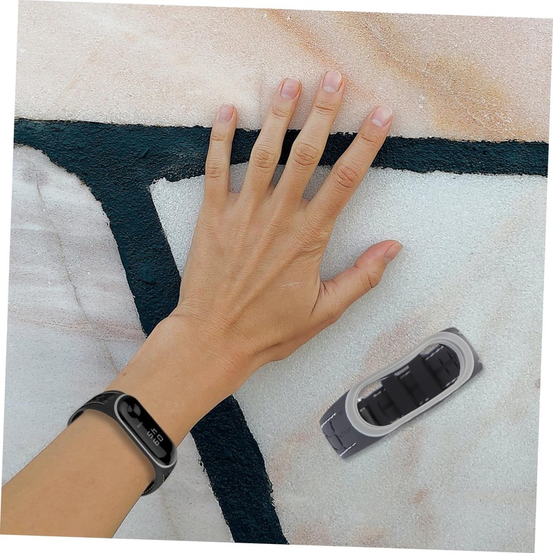 jojofuny 3pcs Fashionable Wristband Strap for Compatible Replacement Band Integrated