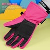 Andake Waterproof &Breathable Kids Snow Gloves 2-10Y Toddler Winter Warm