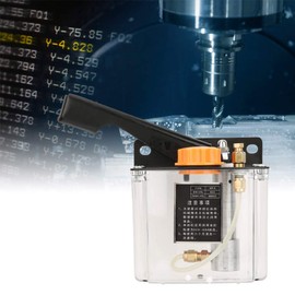 Manual Lubrication Pump, HP-5L Left Hand Drive Lubrication Pump 650CC for CNC Machine Tool,Machining Center,Production Line