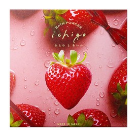 [Tochigi Prefecture Strawberry Farm Midori Farm Collaboration Product] Aroma Bath Powder ~Otome and Aika ~ (1 Package) [Contains Strawberry Fruit Extract and Camellia Oil from Tokyo] Daily Aroma