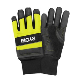 Ryobi Unisex Rac258m Cold Weather Gloves, Green & Charcoal, Medium, Green and anthracite