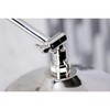 Kingston Brass K136K6 Shower Scape 7-3/4-Inch Round Raindrop Brass Shower