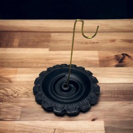 Tibetan Lotus Rope Incense Burner (Ceramic Burner)