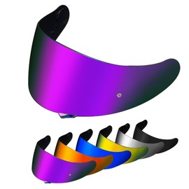 PSLER GT Air 2 Visor - Motorcycle Helmet Tinted Visor UV Protection Face Shield Replacement for GT Air GT Air 2 Neotec-1 CNS-1 TC-5 TC-9,Deep Purple