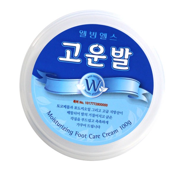 Wellbeing Health Fine Foot Cream (Blue) 100g 1/Foot Care Cream/Orbis
