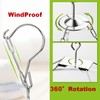 CHERRY GLOBAL Quick Release Round Stainless Steel Laundry Drying Rack