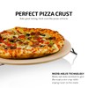 OVENTE 13" Round Pizza Stone for Oven and Grill, Heat