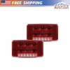 EVERESTHD 1Pair Set Fit For International Rear Lamp LED 12V
