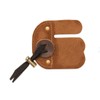 BUCK TRAIL TRADI ARCHERY Traditional leather fing tab. Finger Protection.