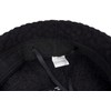 styleBREAKER 04024201 Women's Fine Knit Beret Hat with Braided Pattern