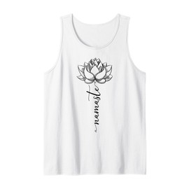 T-shirt regalo Namaste Flower Yoga Lover Kundalini Zen Canotta