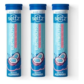 Electrolitos Coco Seltz 3 Pack Tabletas Efervescentes